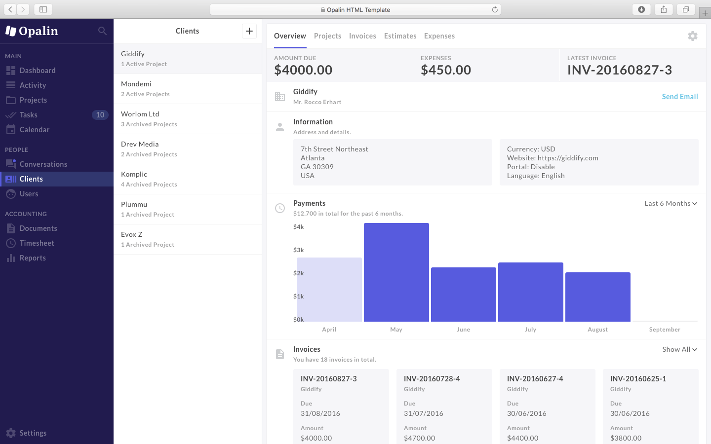 Freedom Dashboard